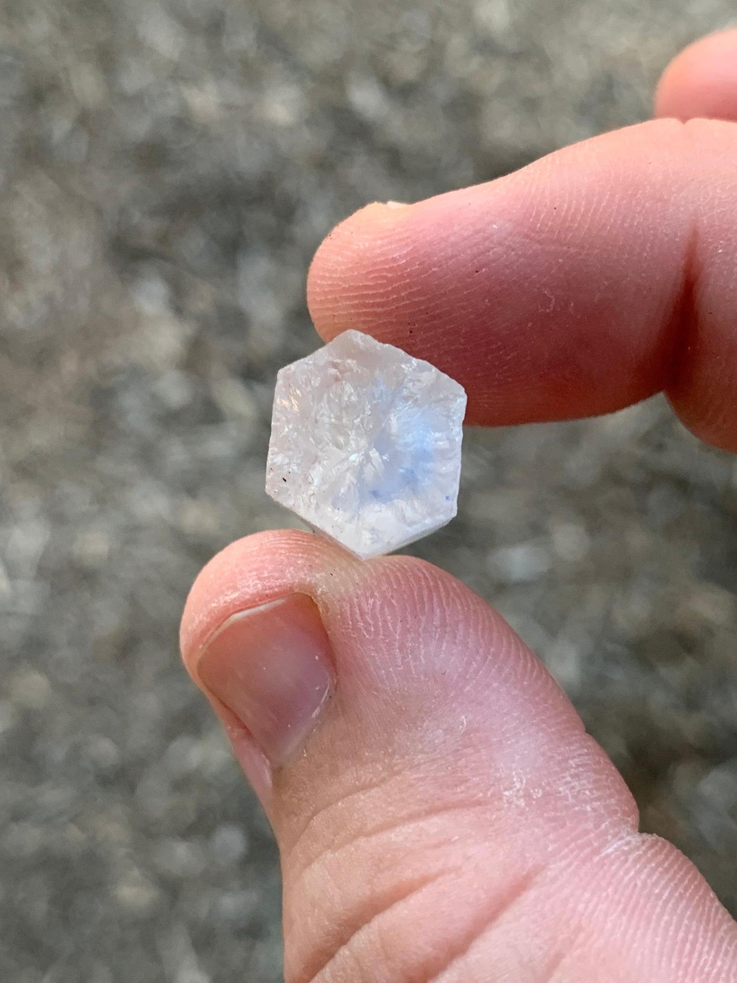 Dumortierite and Quartz Crystal Bahia Brazil Mineral Specimen