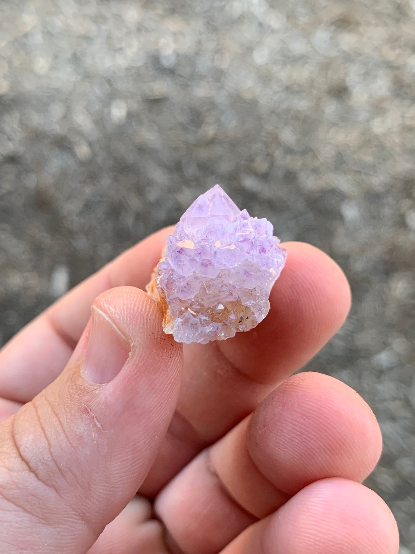 Cactus Quartz Spirit Quartz Amethyst Quartz Cluster South African Mineral Specimen