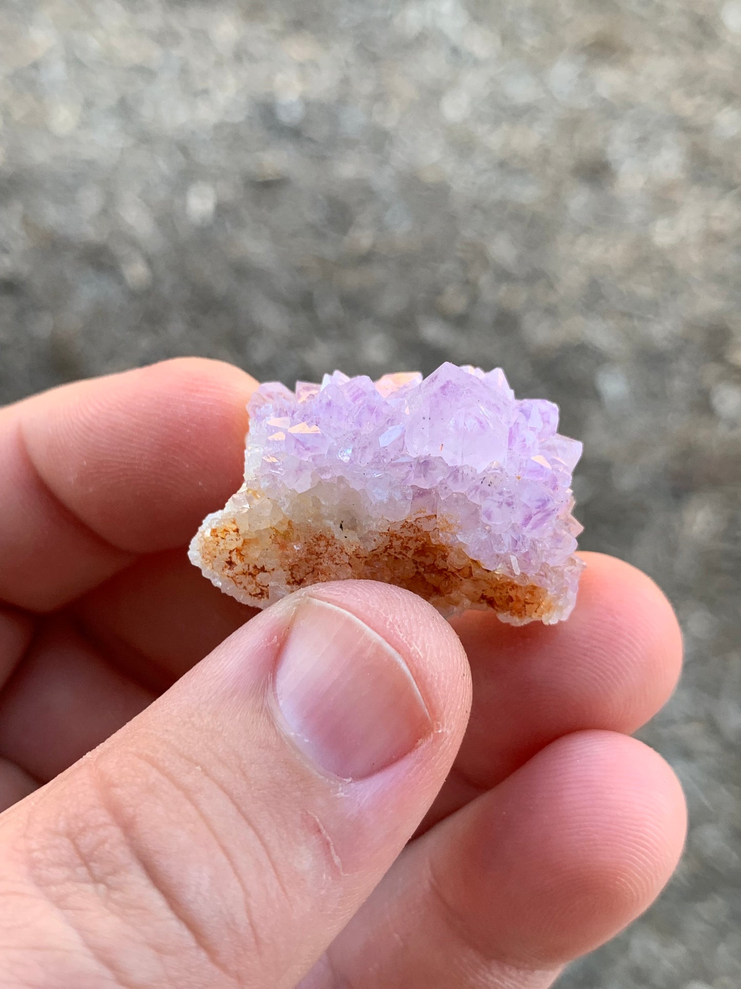 Cactus Quartz Spirit Quartz Amethyst Quartz Cluster South African Mineral Specimen