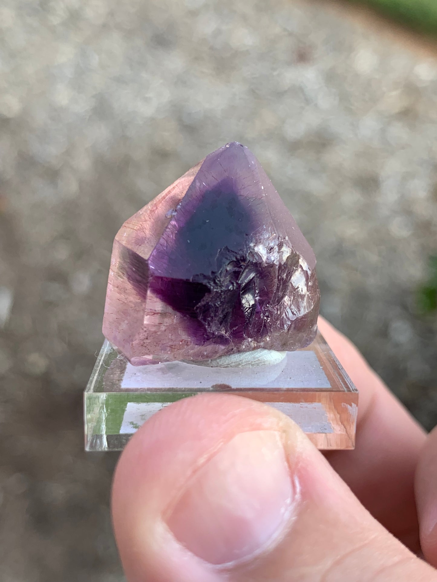 Moroccan Amethyst Quartz Crystal Mineral Specimen