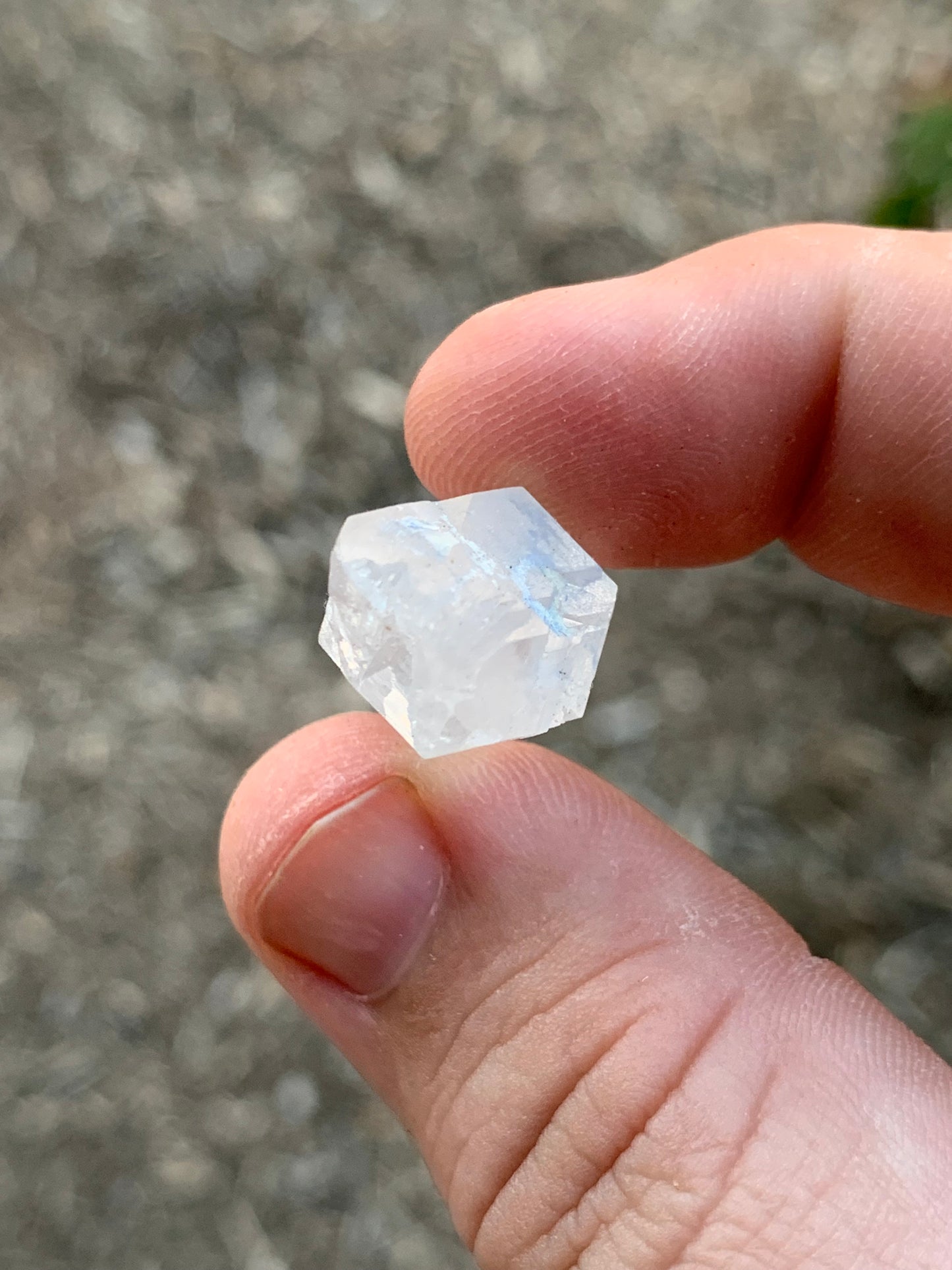 Dumortierite and Quartz Crystal Bahia Brazil Mineral Specimen