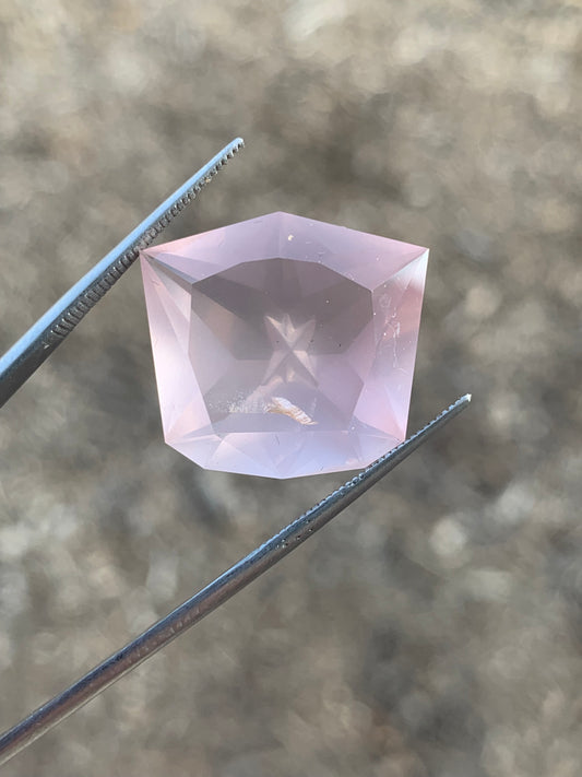 Gemstone Faceted Pink Girasol Brazil