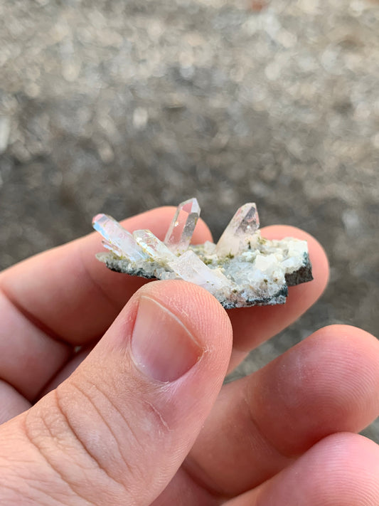 Clear Quartz Cluster Namibian Mineral Specimen