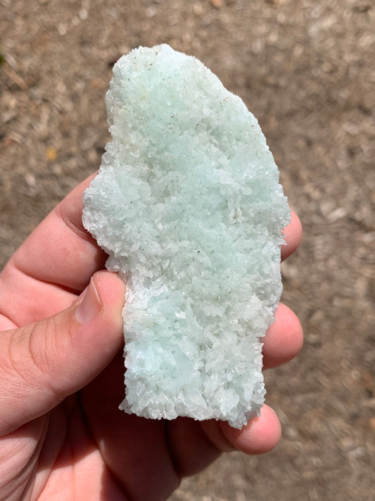 Blue Aragonite China Mineral Specimen