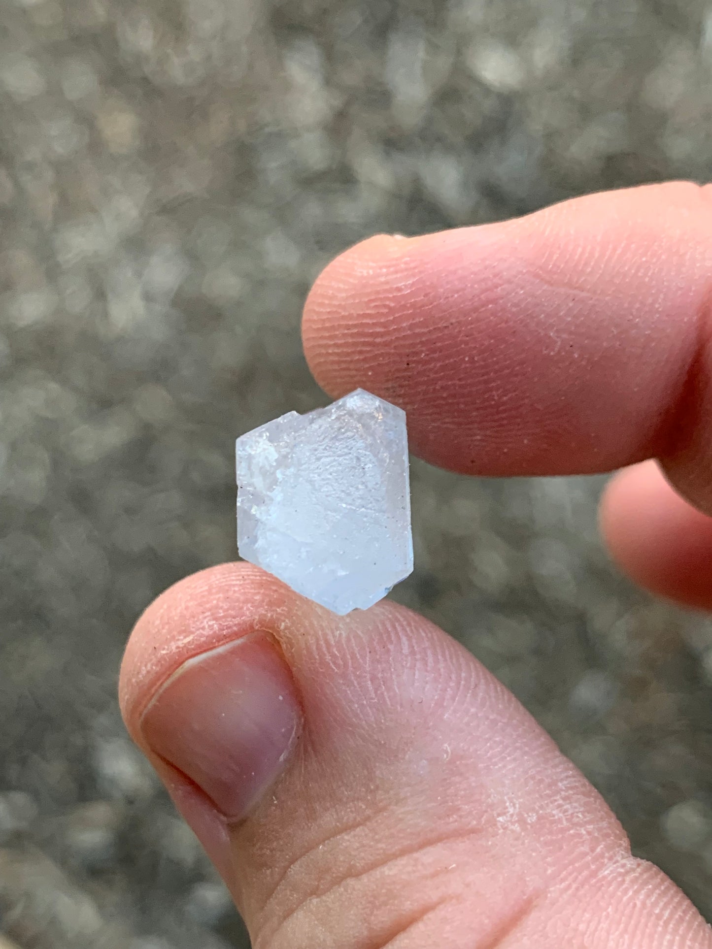 Dumortierite and Quartz Crystal Bahia Brazil Mineral Specimen