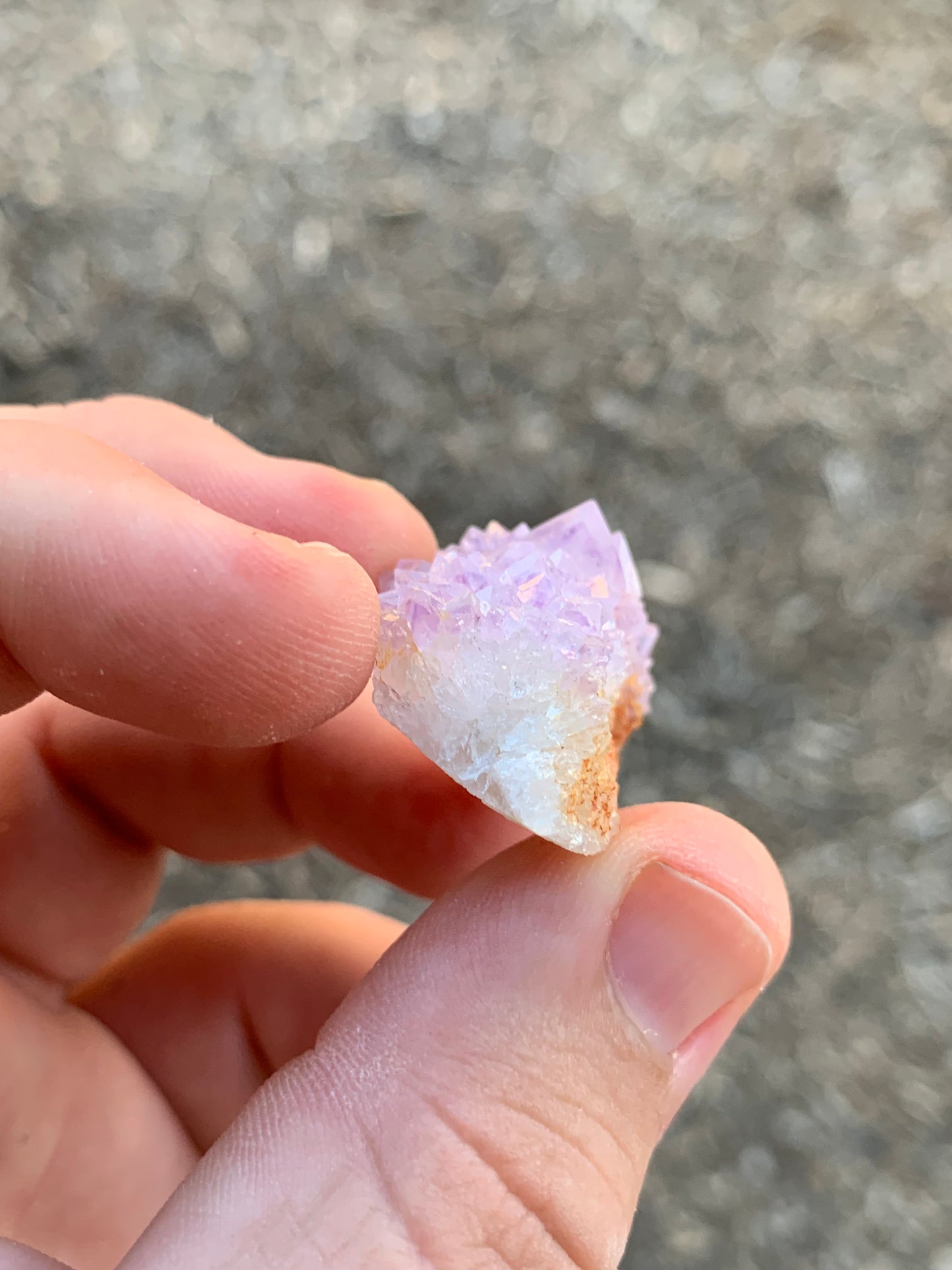 Cactus Quartz Spirit Quartz Amethyst Quartz Cluster South African Mineral Specimen