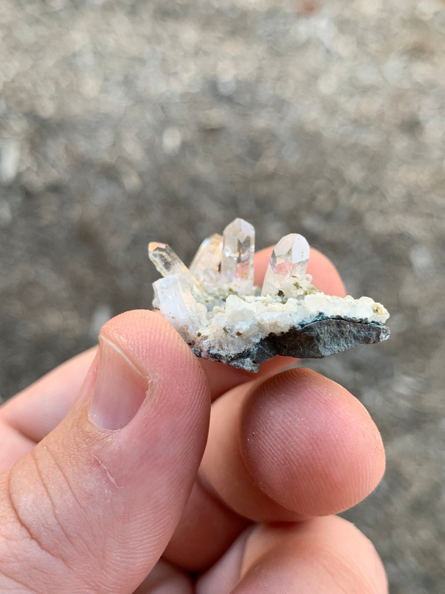 Clear Quartz Cluster Namibian Mineral Specimen