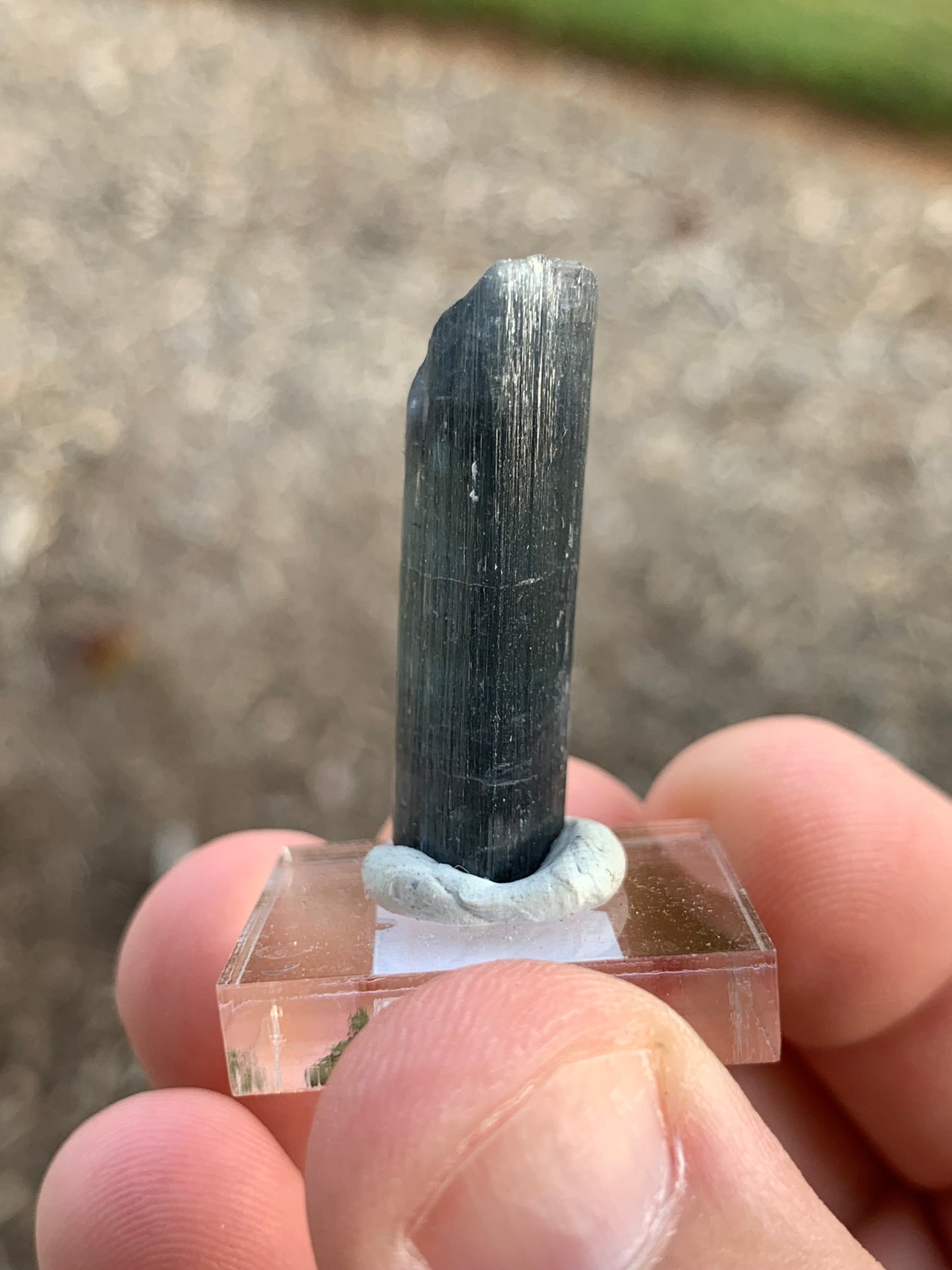 Azul Bien Pocket Brazillian Tourmaline Mineral Specimen