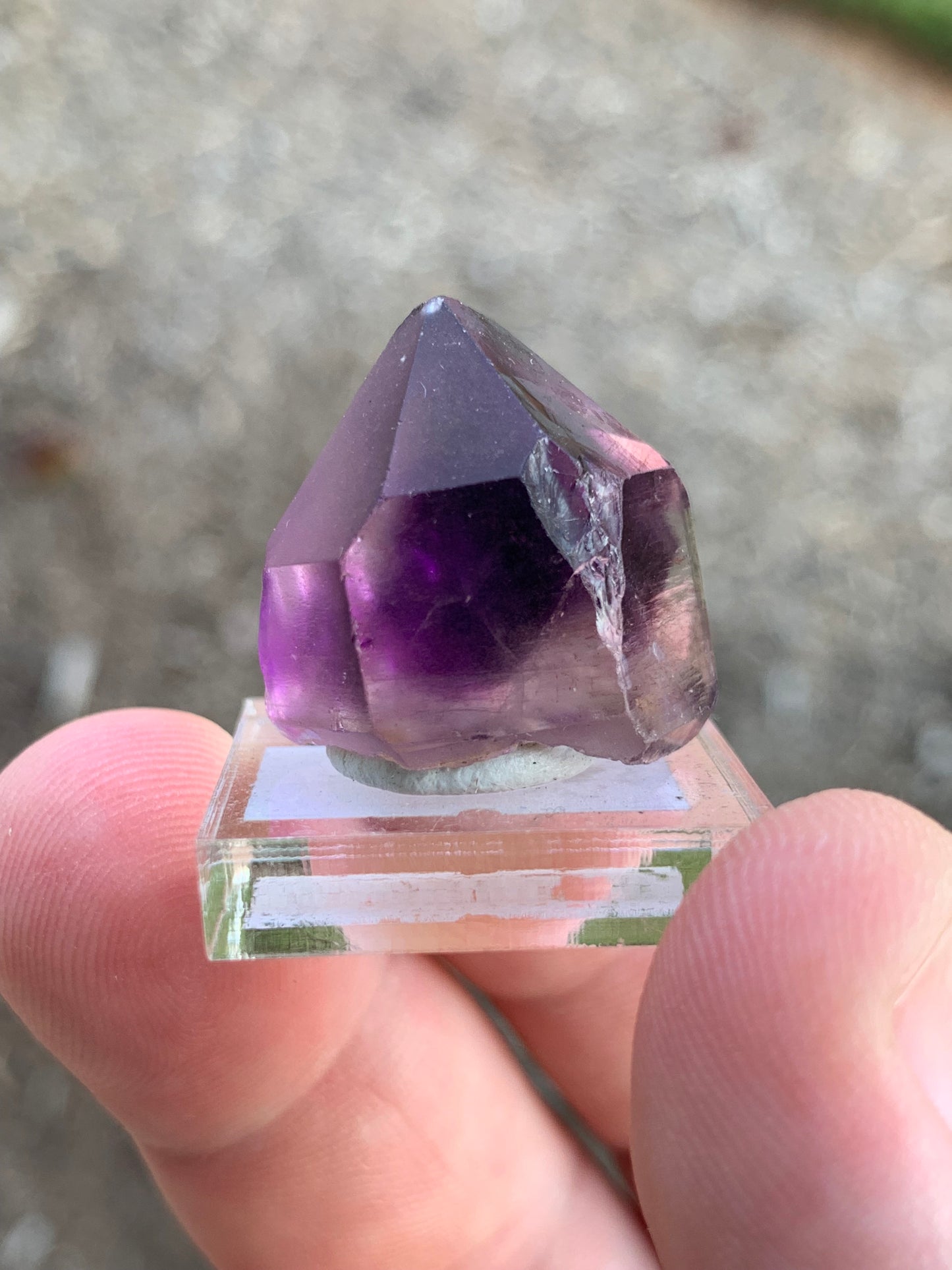 Moroccan Amethyst Quartz Crystal Mineral Specimen