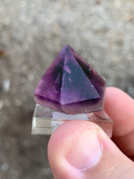 Moroccan Amethyst Quartz Crystal Mineral Specimen