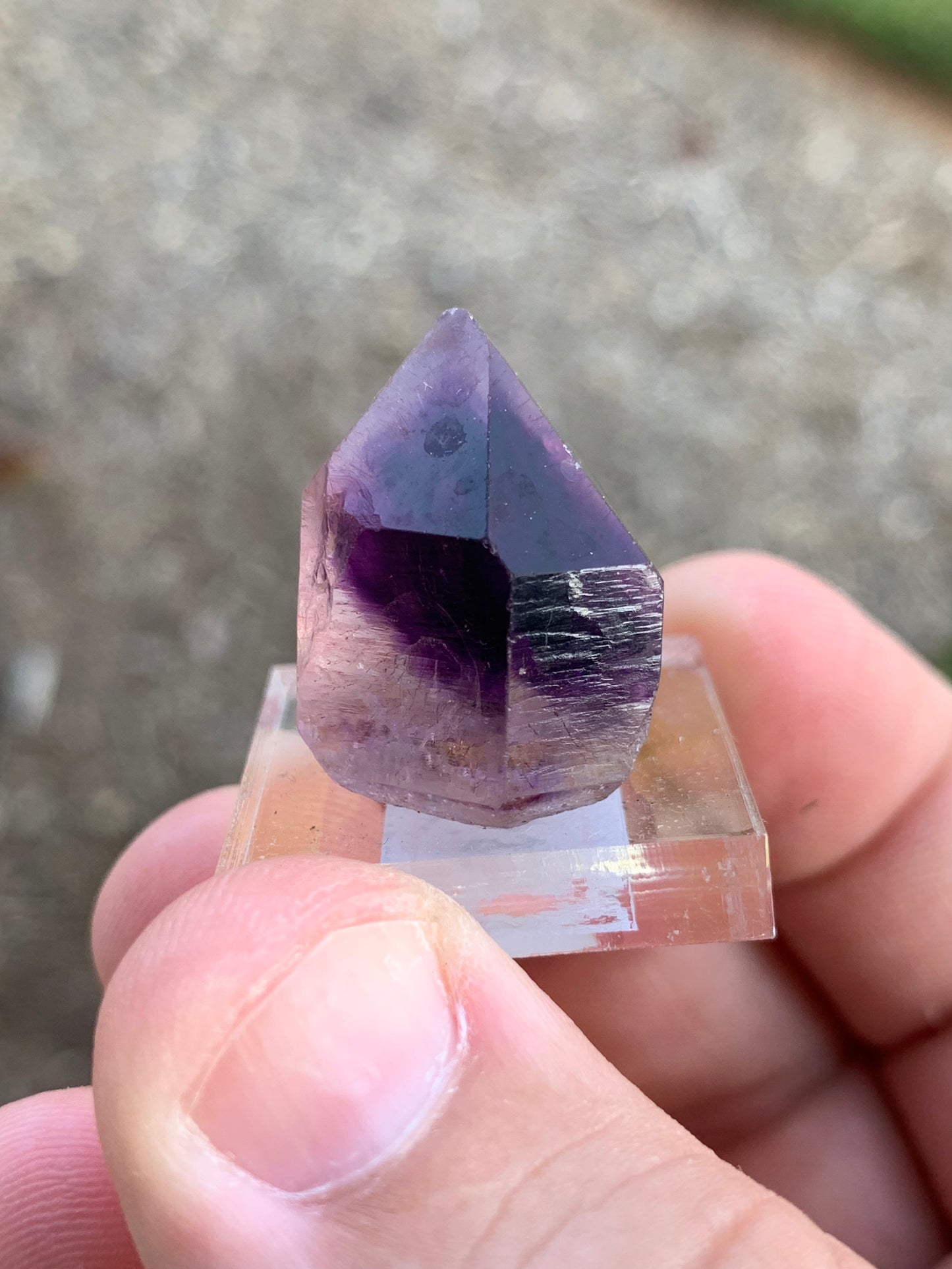 Moroccan Amethyst Quartz Crystal Mineral Specimen